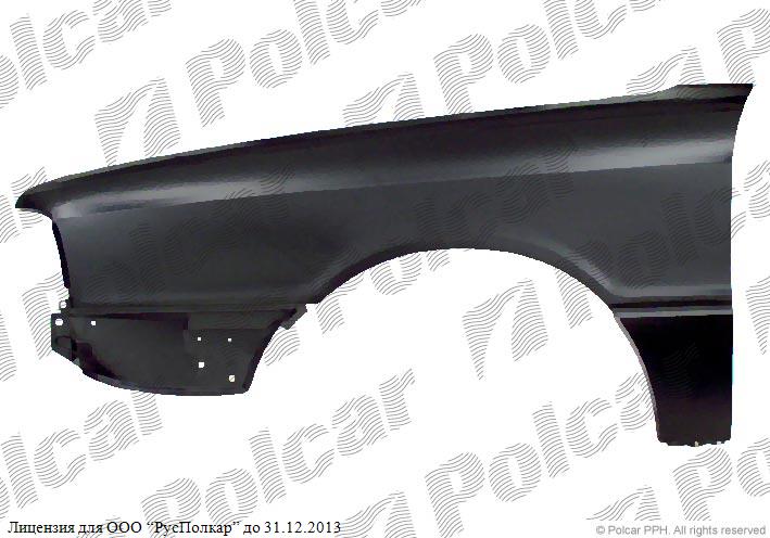 AUDI 80 (B3) 10.86 - 08.91 :Крыло переднее левое, Maxicar- 893821021<br />893821105<br />893821105B<br />93821022