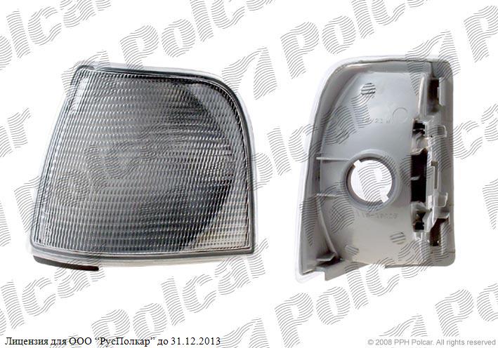 AUDI 100 (C3) +AVANT 10.82 - 11.90/ 200 09.83 - 12.91 :Указатель поворота правый (белый), TYC - 443953050<br />443953050E