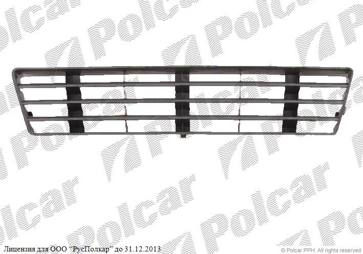 AUDI A6 (C5) SDN/AVANT 05.97 - 05.01 :Решетка в бампере центральная- 4B0807683F01C
