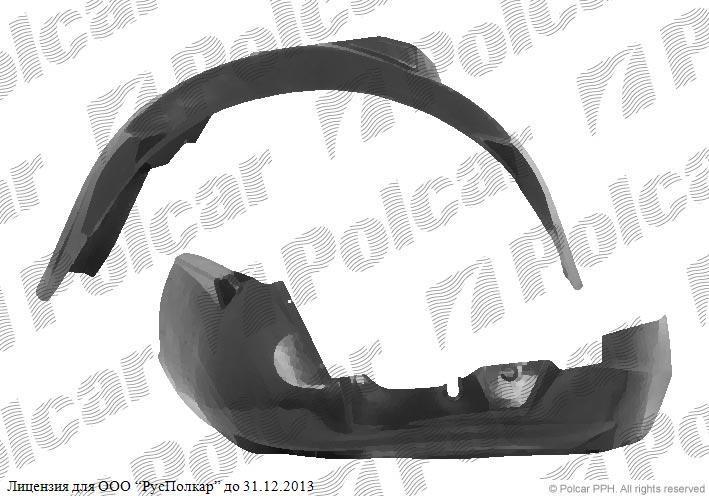 AUDI A6 (C5) SDN/AVANT 05.97 - 05.01 :Подкрылок передний правый- 4B0 821 172 C