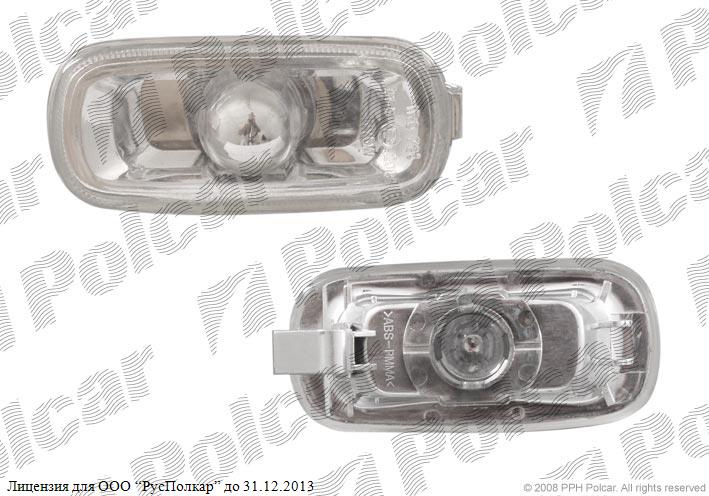 AUDI A6 (C6) SDN/AVANT 05.04 - 10.08 :Указатель поворота боковой (прозрачный, левый=правый)- 8E0949127