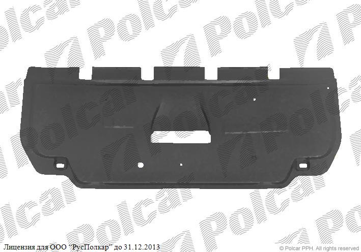 AUDI A6 (C6) SDN/AVANT 05.04 - 10.08 :Защита под коробку передач- 4F0 863 822 A