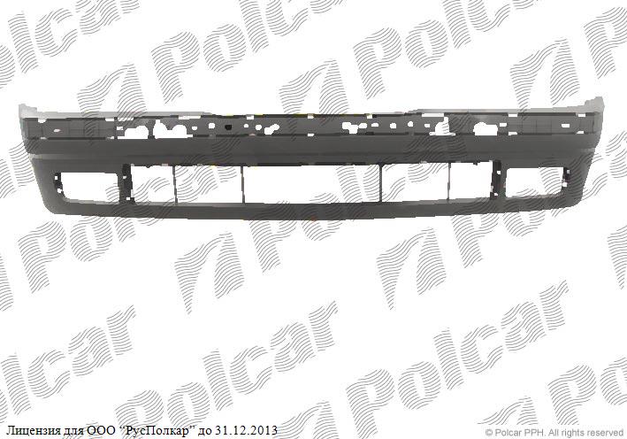 BMW 3 (E36) 12.90 - 03.00 :Бампер передний (грунт.,с отв. под птф) 94-- 51118165142
