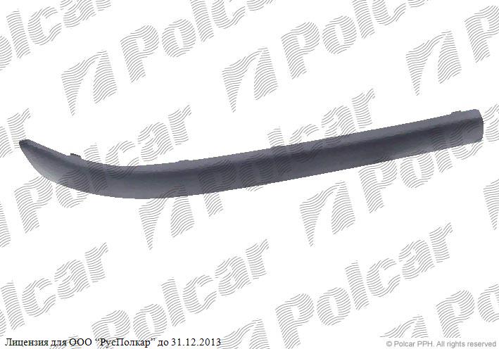 BMW 3 (E46) SDN/комби 06.98 - 09.01 :Накладка переднего бампера правая- 51118195290