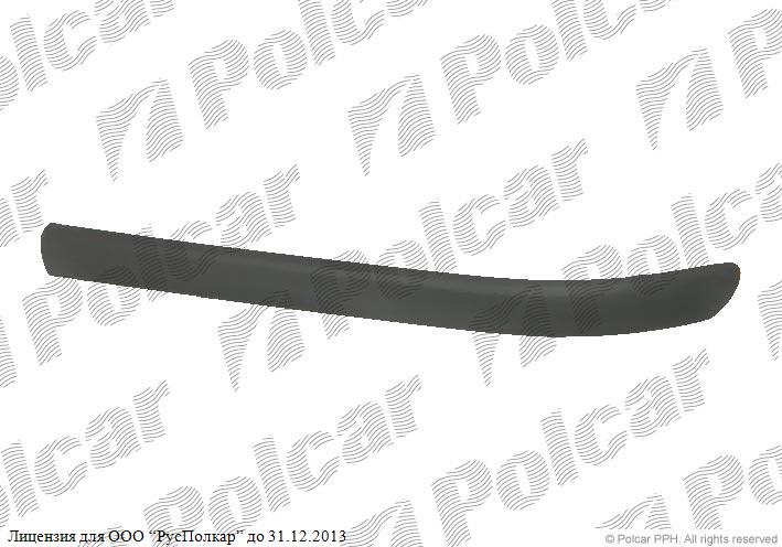 BMW 3 (E46) SDN/комби 10.01 - 06.05 :Молдинг бампера переднего правый- 51117030607<br />51117030608