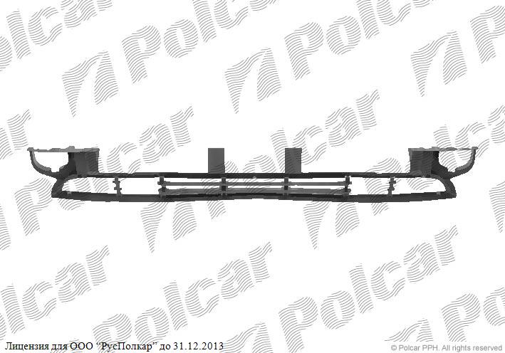BMW 3 (E46) SDN/комби 10.01 - 06.05 :Решетка в бампере центральняя- 51117030594