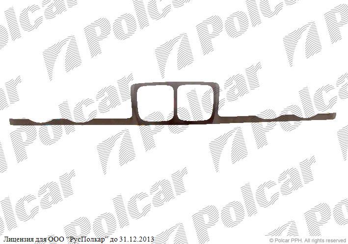 BMW 5 (E34) SDN 88 - 95 + комби 92 - 03.97 :Рамка решетки (метал.,под покраску) -93- 51131978880