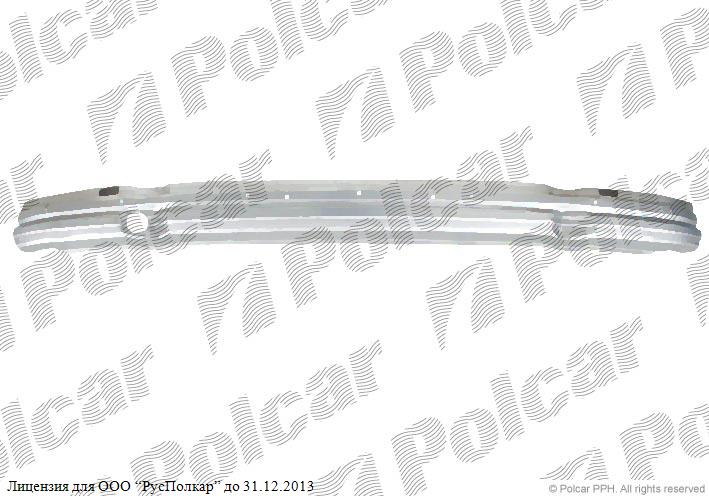 BMW 5 (E39) 01.96 - 06.04 :Усилитель бампера (сталь)- 51118245858