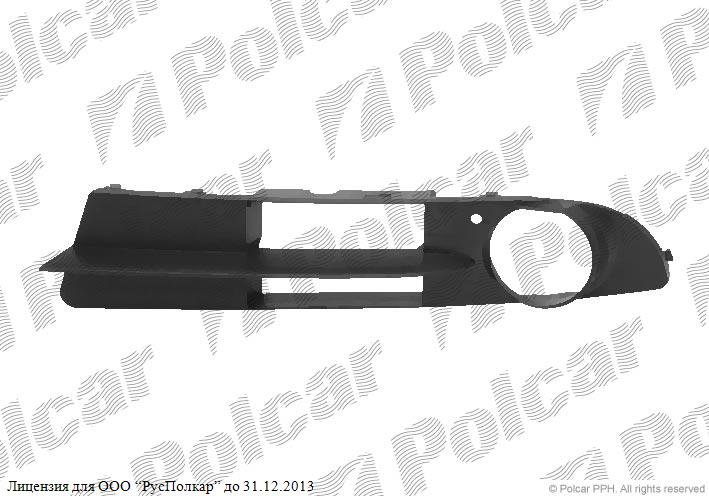 BMW 5 (E60/E61) 06.03 - 06.10 :Решетка в бампере левая (с отв.под птф), -.06- 51117049243