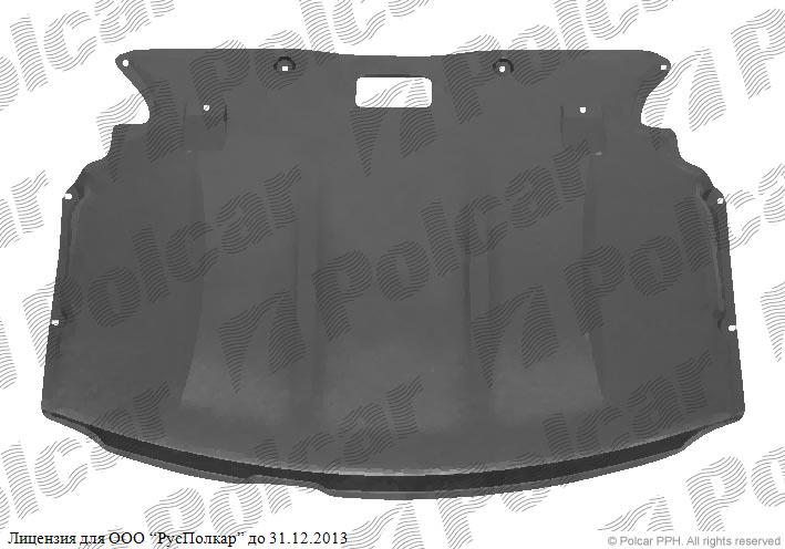 BMW 5 (E60/E61) 06.03 - 06.10 :Защита под двигатель- 51717033761