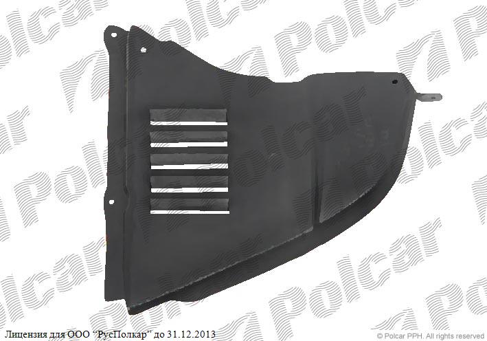 BMW 5 (E60/E61) 06.03 - 06.10 :Защита под двигатель правая- 51717033750<br />51717033754