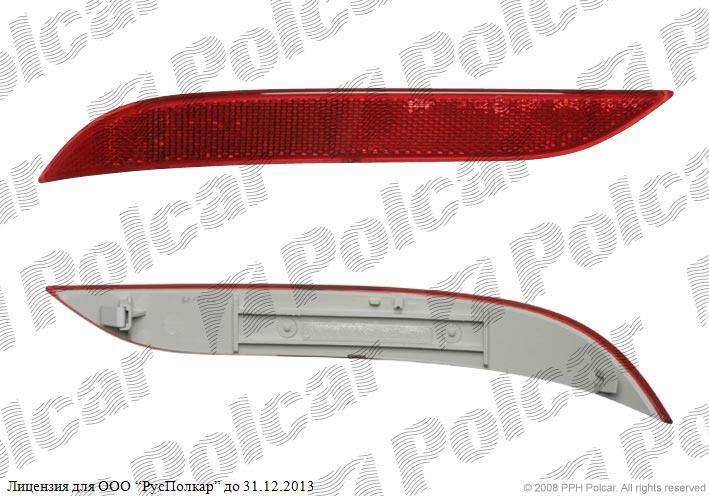 BMW 5 (E60/E61) 06.03 - 06.10 :Отражатель задний левый, EU- 51117049244<br />63146915039<br />6915039