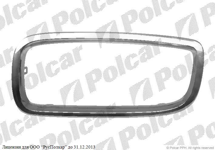 BMW 7 (E65/E66) 09.01 - 12.04 :Рамочка решетки левая (хром)- 51138223219