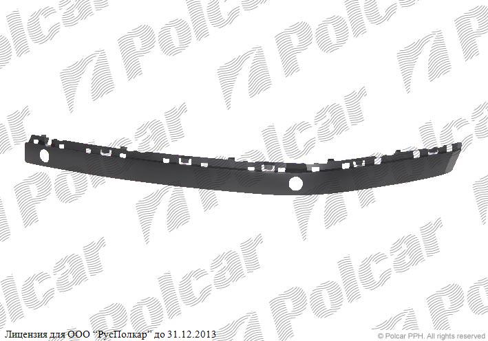 BMW 7 (E65/E66) 09.01 - 12.04 :Накладка переднего бампера правая (с паркоматом)- 51117043462