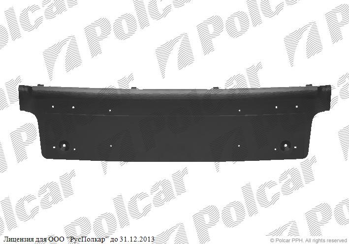 BMW 7 (E65/E66) 09.01 - 12.04 :Кронштейн номерного знака- 51117043454