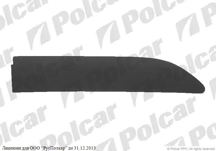 BMW X5 (E53) 01.99 - 05.03 :Заглушка переднего крюка буксировки правая- 51118250414