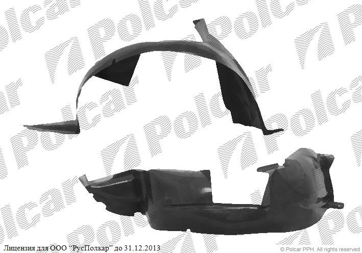 CITROEN XSARA PICASSO (N68) 10.99 - 09.10 :Подкрылок передний левый- 7136G4<br />7136K3