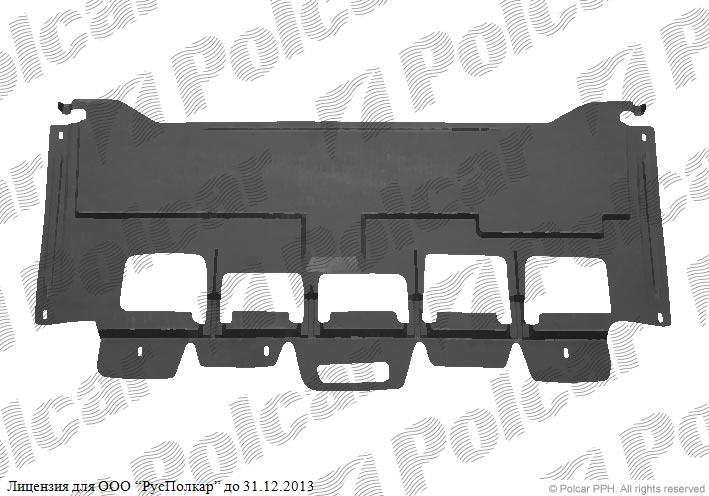 CITROEN C5 (RC/RE) 10.04 - 01.08 :Защита под двигатель- 7013V4