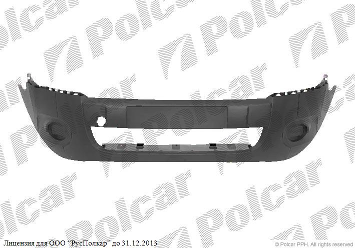 CITROEN BERLINGO (7) 02.08 :Бампер передний (под покраску,негрунтованный)- 7401PT