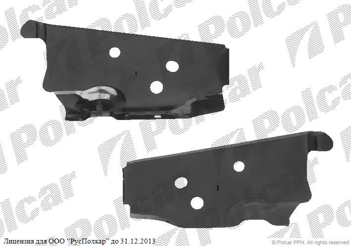 NISSAN MICRA (K12) 01.03 - 11.10 :Окуляр панели передней левый (нижняя часть)- 62523-AX630