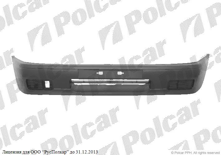 NISSAN PRIMERA (P10) 91 - 96 :Бампер передний черн. (с заглушками)- 62022-90J25<br />62322-90J00
