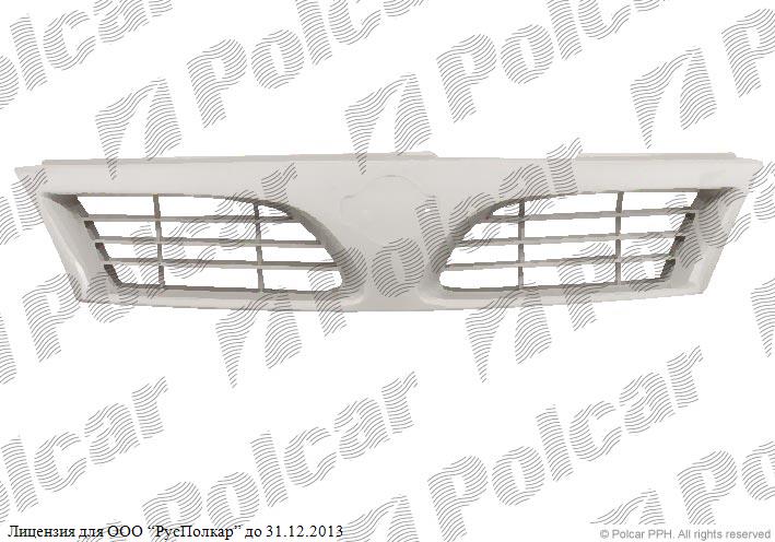 NISSAN ALMERA (N15) 96 - 99 :Решетка радиатора (под покраску), -.98- 62500-1N000<br />F2310-1N050