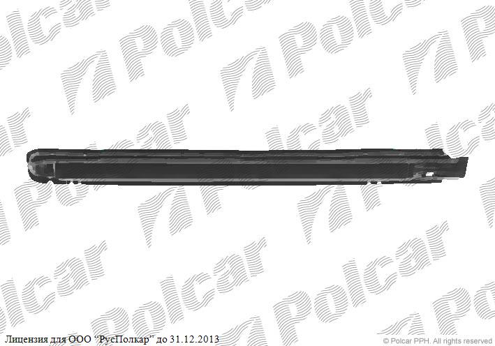 NISSAN ALMERA (N15) 96 - 99 :Порог правый 4/5 D Klokkerholm- 76410-1N835