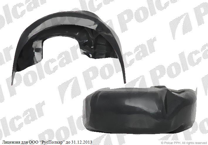 NISSAN PRIMERA (P11) 07.96 - 09.99 :Подкрылок правый (задний)-