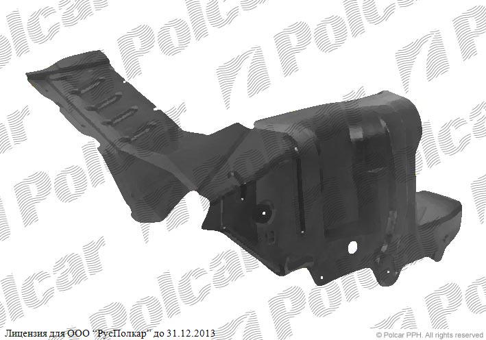 NISSAN ALMERA (N16) 03.00 - 12.02 :Защита под двигатель правая (бензин)-