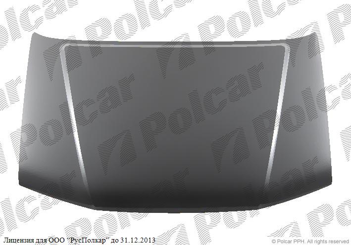 NISSAN NAVARA/FRONTIER (D40)/PATHFINDER (R51) 09.04- :Капот, TYG- 65100-EA530