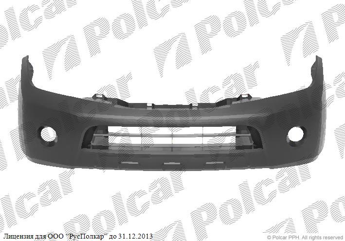 NISSAN NAVARA/FRONTIER (D40)/PATHFINDER (R51) 09.04- :Бампер передний (грунтованный), .08-- 62022-ZS00E