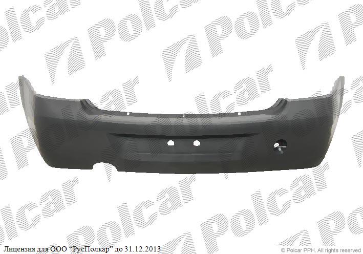 RENAULT LOGAN (SD) 07.04 - 01.09 :Бампер задний (грунт.), TYG- 6001546776