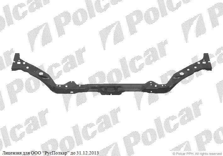 DAEWOO LANOS (KLAT/J100) SDN/HB, 01.97 :Балка передней панели (верхняя)- 96277110