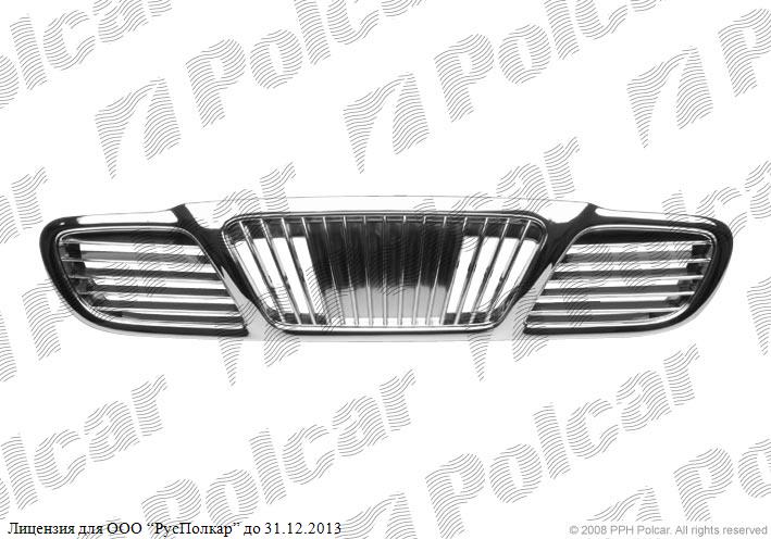 DAEWOO LANOS (KLAT/J100) SDN/HB, 01.97 :Решетка радиатора хром.- TUNING