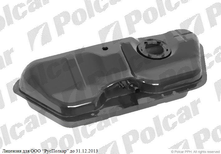 DAEWOO LANOS (KLAT/J100) SDN/HB, 01.97 :Топливный бак (сталь, инжектор)- S2110003