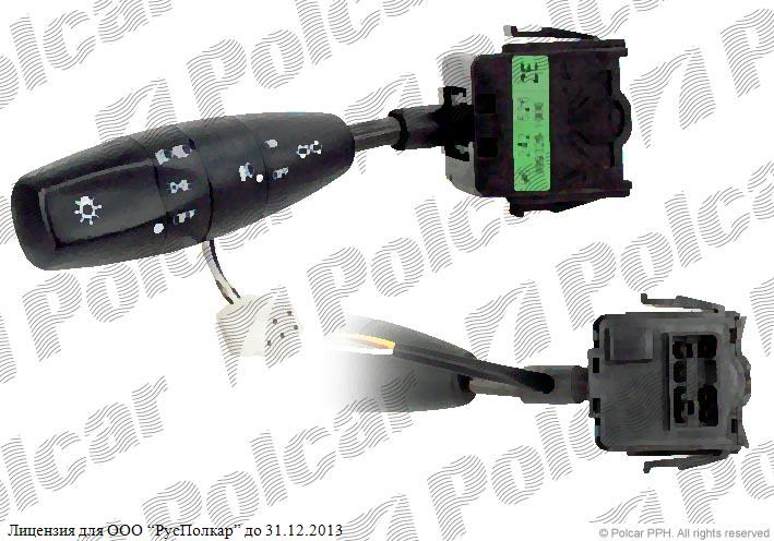 DAEWOO LANOS (KLAT/J100) SDN/HB, 01.97 :Переключатель групповой левый ( с функц. противотум. фар)- 96230794<br />96242526