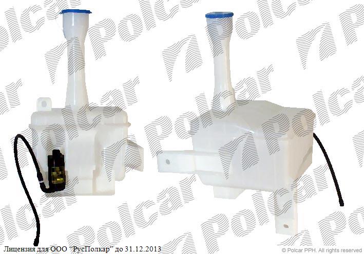 DAEWOO LANOS (KLAT/J100) SDN/HB, 01.97 :Бачок омывателя (в компл.с насосиком, оригинал)- 96286324