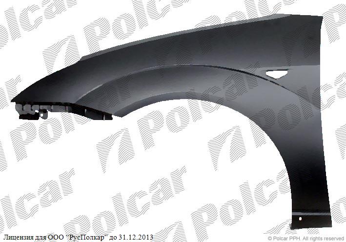 FORD FOCUS (DAW/DBW/DNW/DFW) 09.98 - 11.04 :Крыло переднее левое (с отв.под повтор., с отв.под накладки )- 1078942