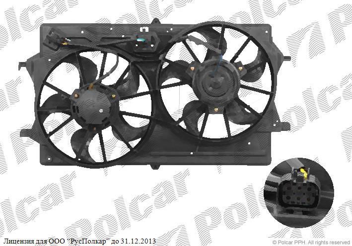 FORD FOCUS (DAW/DBW/DNW/DFW) 09.98 - 11.04 :Вентилятор радиатора- 98AB8C607FM<br /> 98AB8C607EM<br /> 1075132<br /> 1075130<br /> 1061261