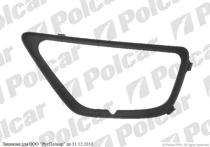 FORD FOCUS (DAW/DBW/DNW/DFW) 09.98 - 11.04 :Рамка фары противотуманной правая, RETOV, .02-- 104577870