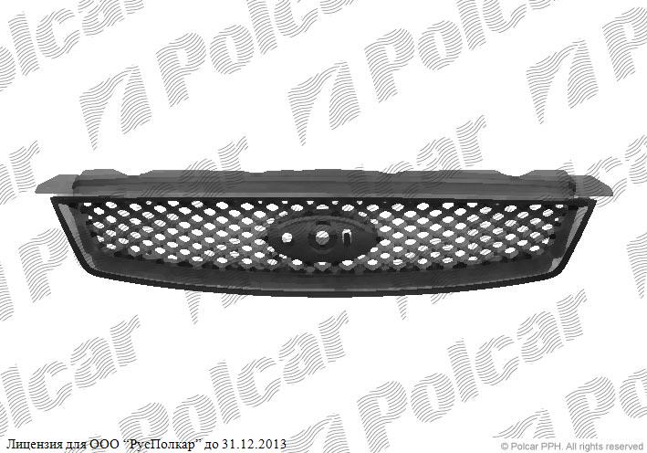 FORD FOCUS II (DA) 11.04 - 01.08 :Решетка радиатора (чёрная)- 1337960<br />1380005