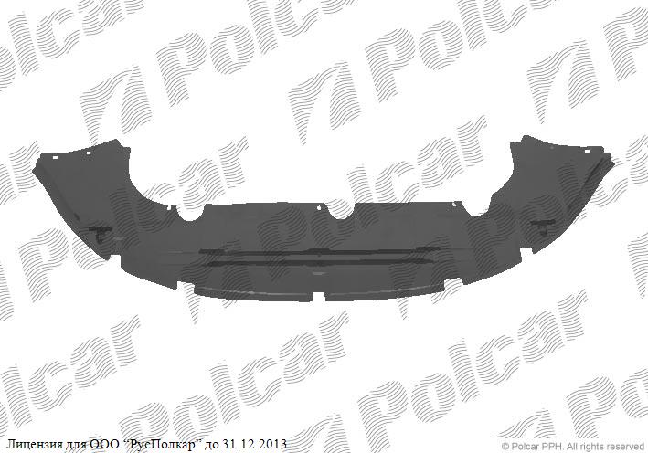 FORD FOCUS II (DA) 11.04 - 01.08 :Защита бампера нижняя- 3M51A8B384AF