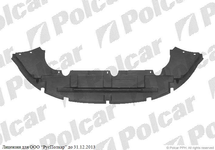 FORD FOCUS II (DA) 11.04 - 01.08 :Защита бампера нижняя- 3M51A8B384AF