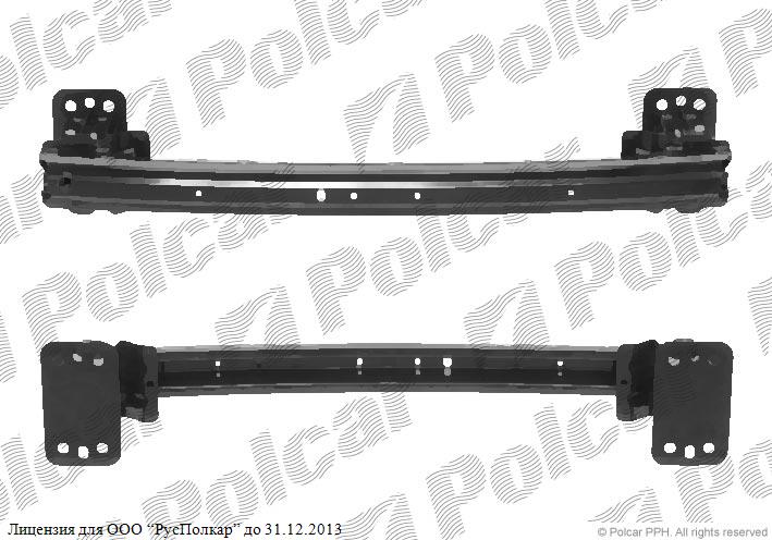 FORD FIESTA (JHS) 01.02 - 09.05 :Усилитель переднего бампера- 1150017