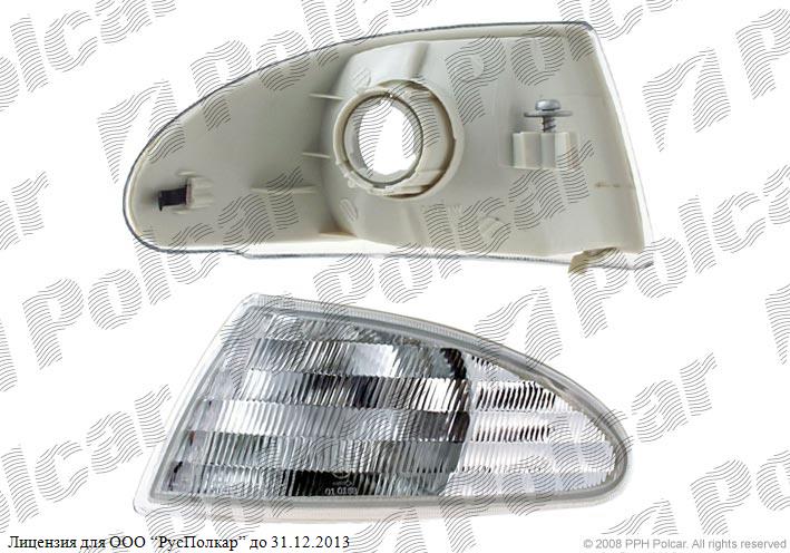 FORD MONDEO (GBP/BNP) H-BACK/седан/комби 03.93 - 08.96 :Указатель поворота правый (белый), TYC 18-3156-01-2- 6859826
