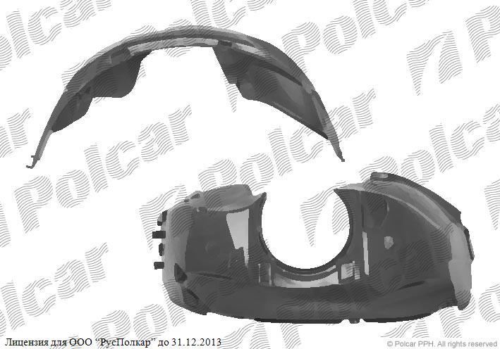 FORD MONDEO (GBP/BNP) H-BACK/седан/комби 03.93 - 08.96 :Подкрылок передний левый- 93BG16115AH<br />96BG-16115AH