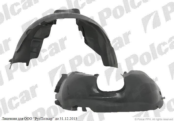 FORD FOCUS II (DA) 11.04 - 01.08 :Подкрылок передний левый - 1359240<br />5M5116115AB