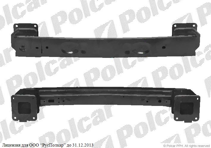 FORD TRANSIT CONNECT (C170) 05.03- :Усилитель бампера- 50375644584333