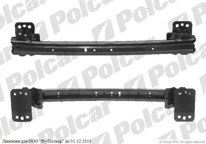 FORD FUSION (JUS) 08.02 - 09.05 :Усилитель переднего бампера- 1216532