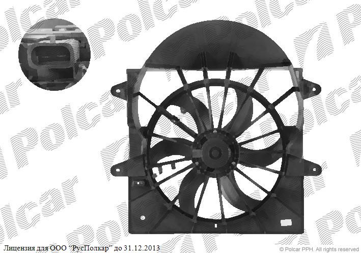 JEEP GRAND CHEROKEE (WH) 01.05 - 07.10 :Вентилятор радиатора- 5143208AA<br />S<br />5143209AA